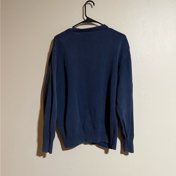 Tuckernuck Navy Blue Crewneck Sweater 100% Cotton Size XL - Picture 2 of 4